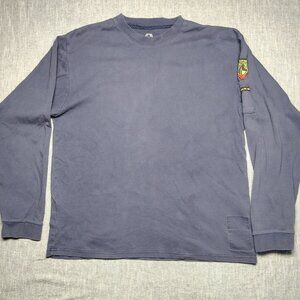 Black Stallion FR Shirt Size Medium Navy Long Sleeve Welding ARC 3 Workwear Mens